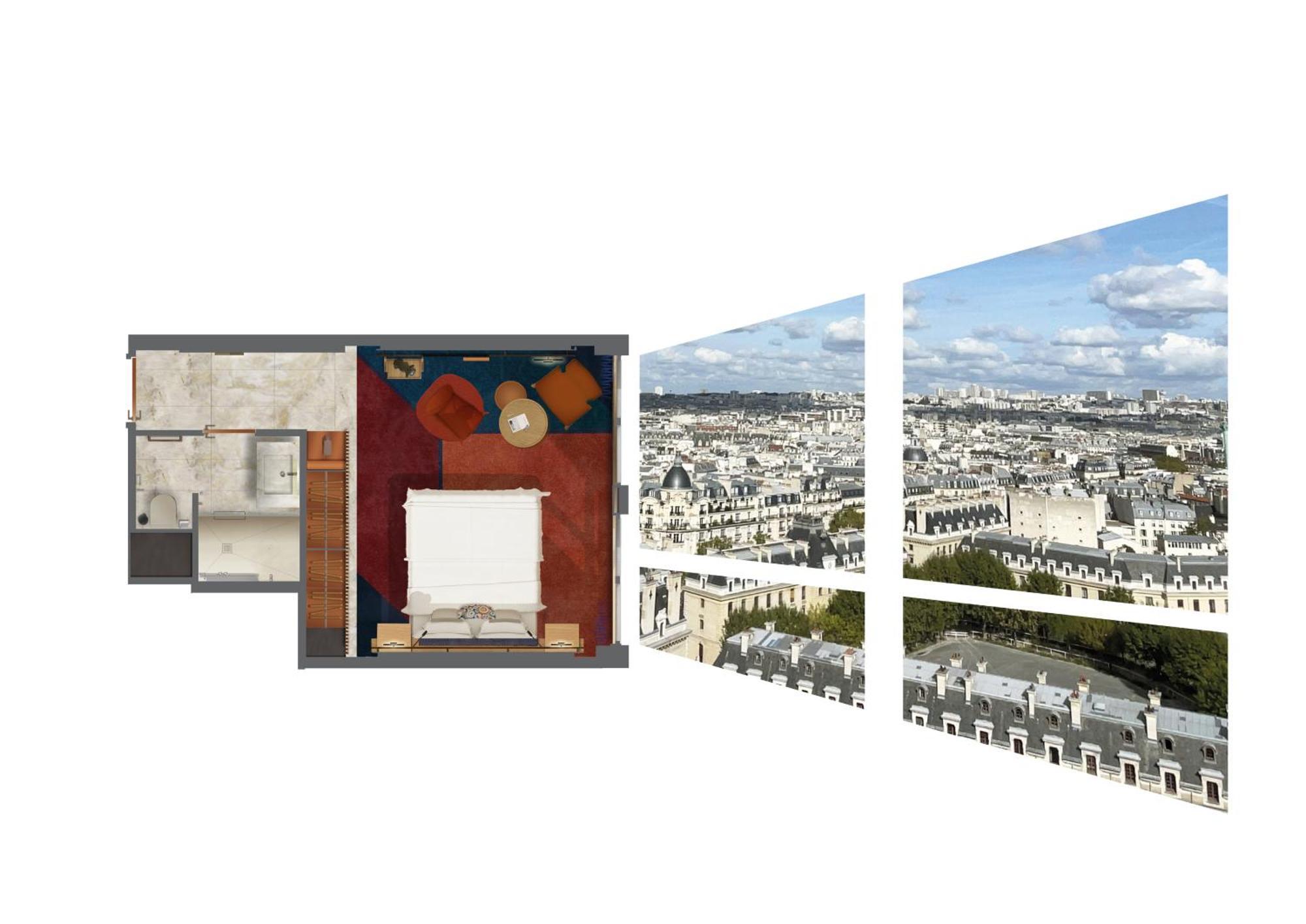 SO Paris Hotel Kamer foto The 1001 Nights Suite